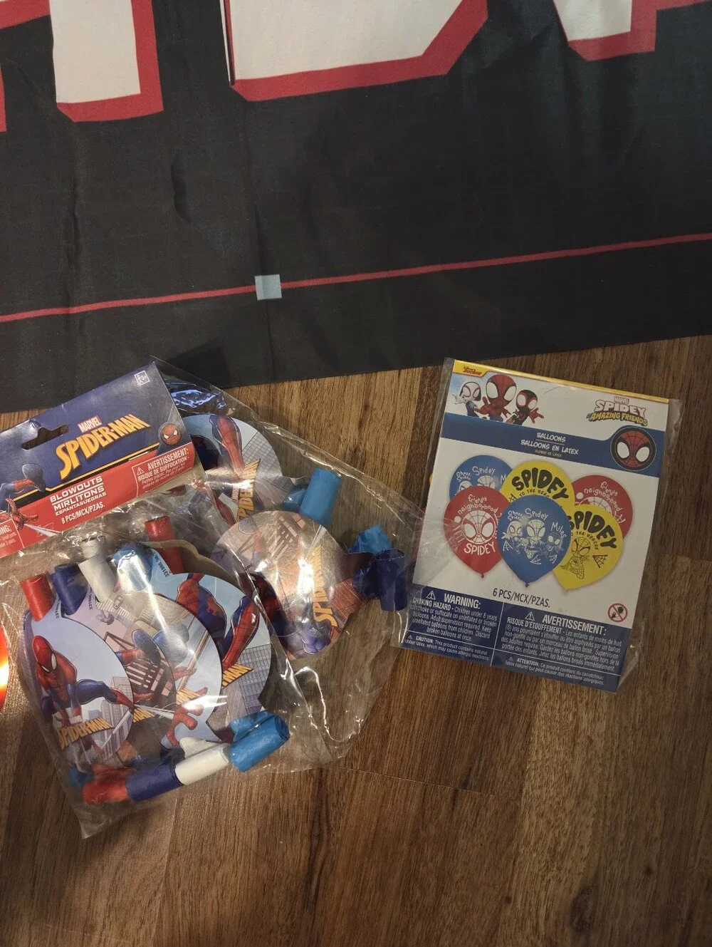 Spidey And Friends/Spiderman Birthday Party Decor. Gently Used. Banners